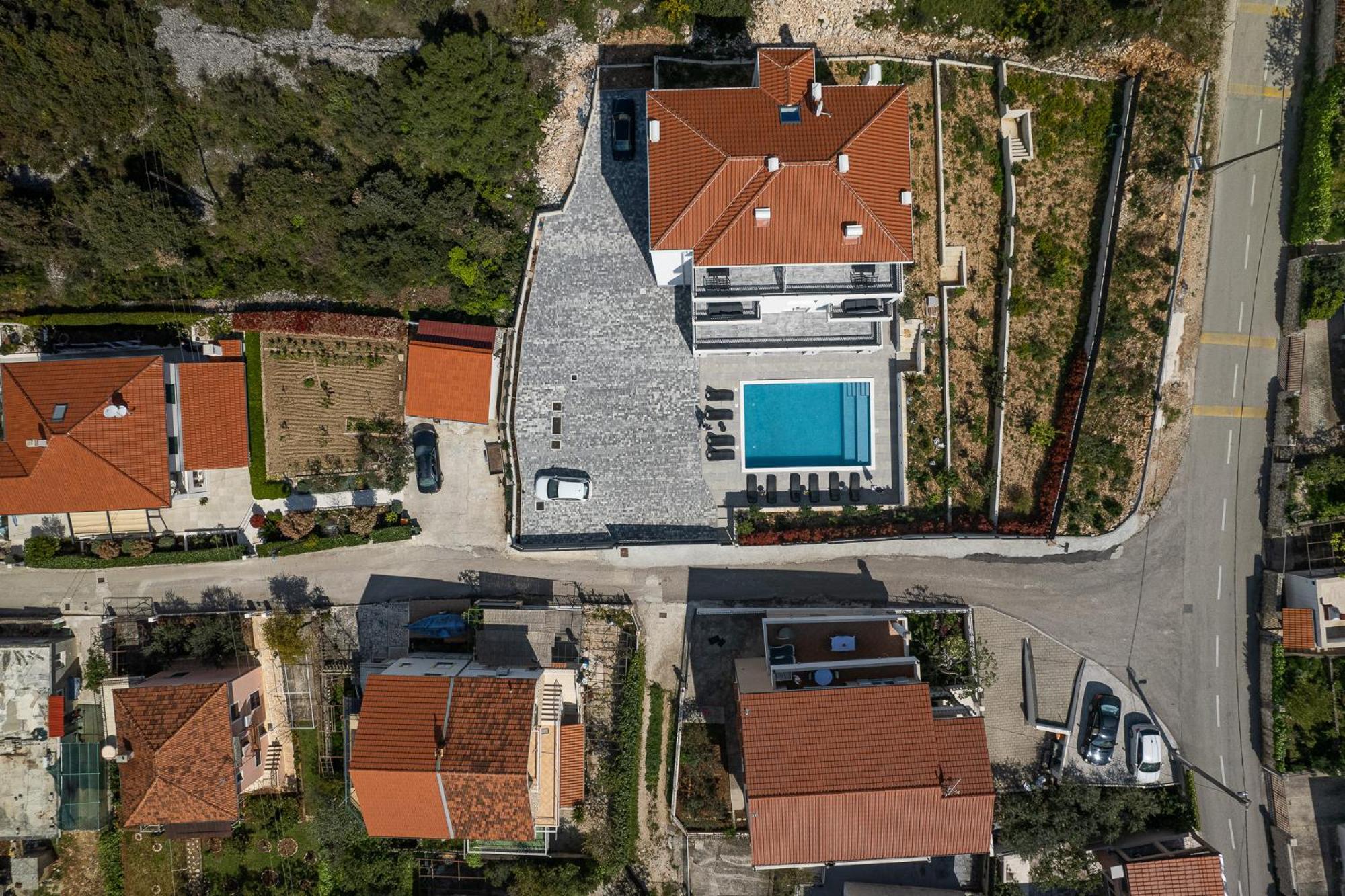 Villa Barbara & Zoran With Free Parking And Heated Swimming Pool Seget Vranjica Zewnętrze zdjęcie